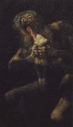 Francisco Goya saturnus slular sina barn oil on canvas